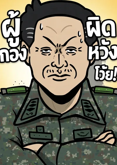 ผู้บังคับกองร้อยผิดหวังโว้ย