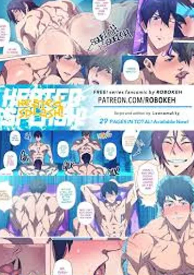 ศึกรักสระร้อนระอุ (Free!) robokeh